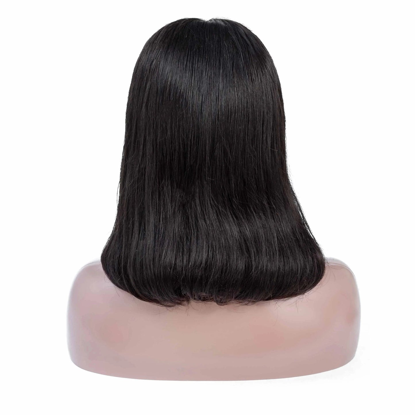 Virgin Brazilian Remy Hair 4X4 Lace Closure Short Human Hair Wigs Straight Wave Bob For Black Women