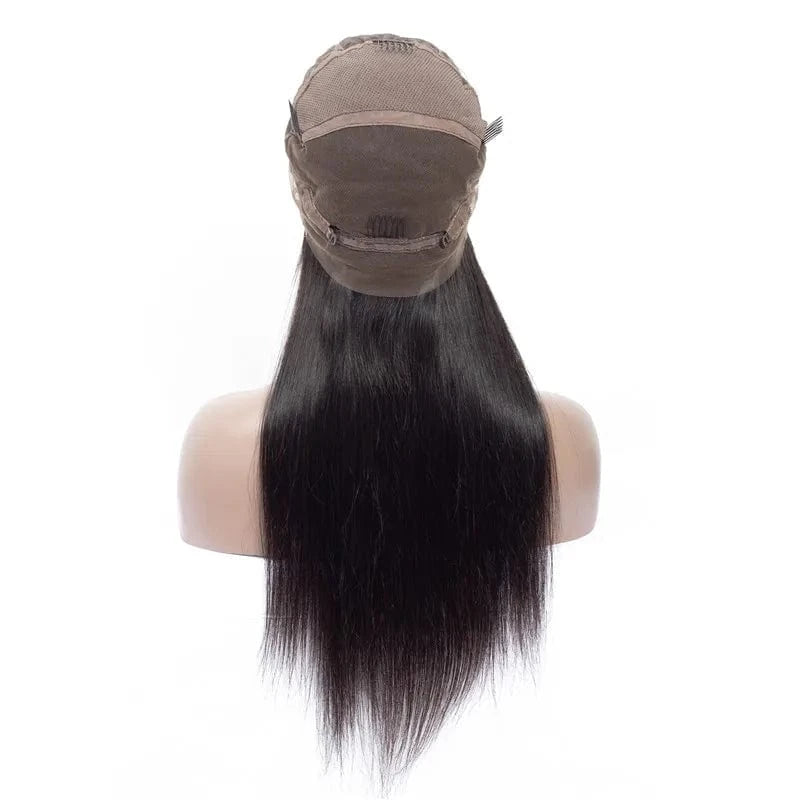 Virgin Brazilian Unprocessed Hair 13x4 Straight Lace Frontal Human Hair Wigs