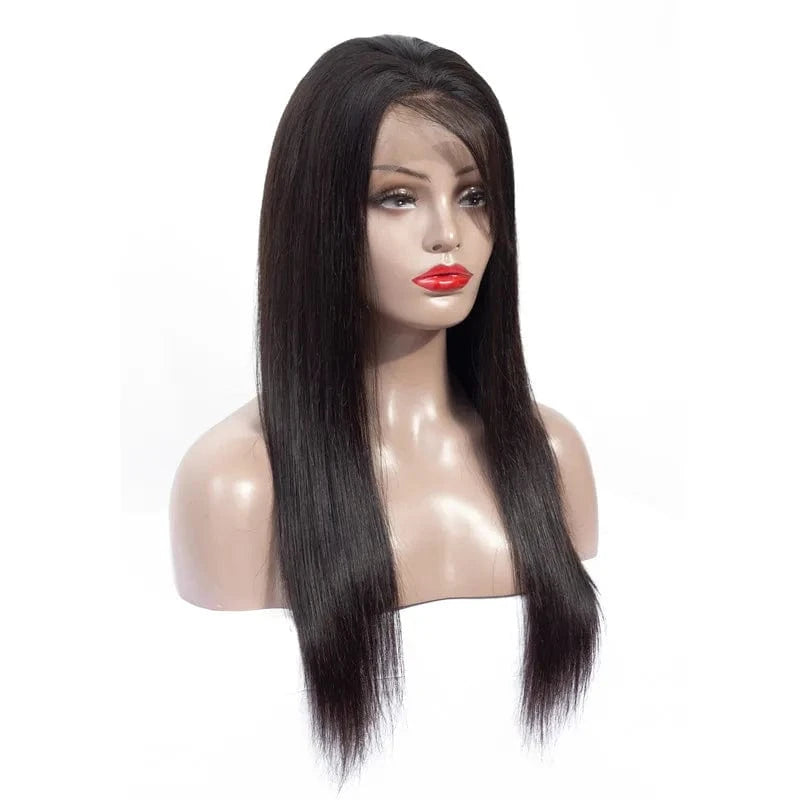 Virgin Brazilian Unprocessed Hair 13x4 Straight Lace Frontal Human Hair Wigs