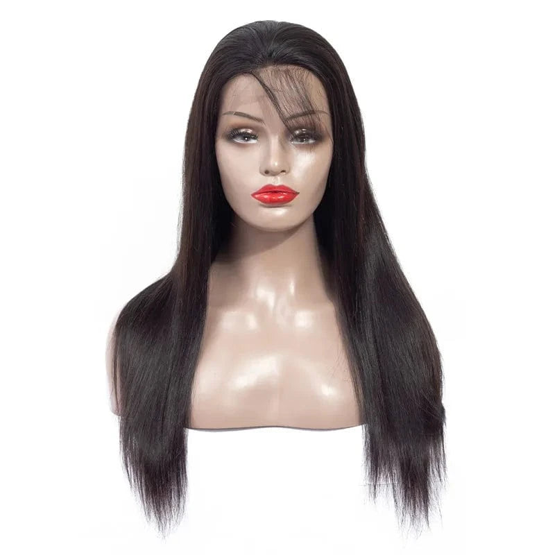 Virgin Brazilian Unprocessed Hair 13x4 Straight Lace Frontal Human Hair Wigs