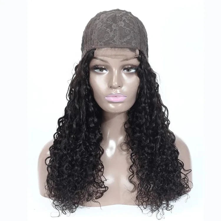 Virgin Hair 12A Cuticle Aligned One Donor Hair Organic Black Lace Wig Raw 4X4 Deep Wave Wig
