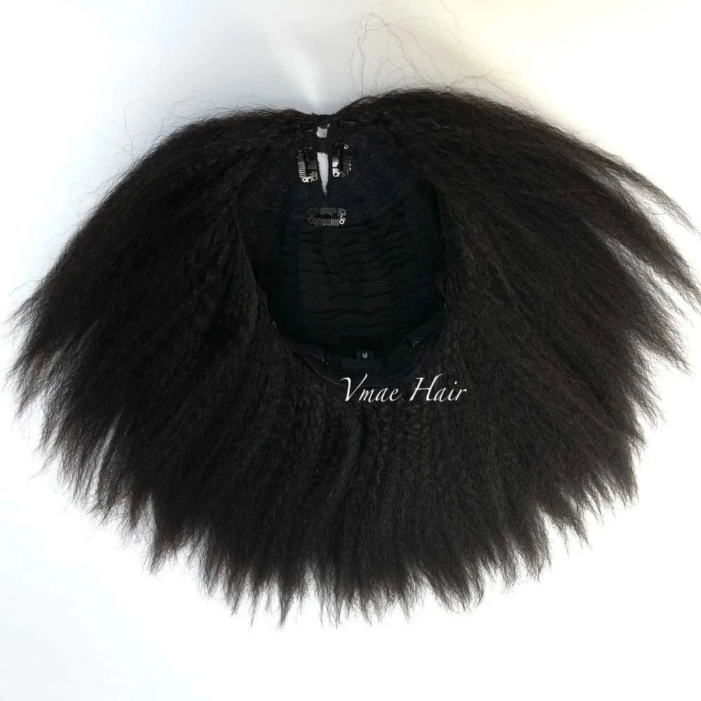 VMAE Loose Deep Wave Wig Virgin Cuticle Aligned Hair Glueless Wigs U V part Human Hair Wigs for Black Women