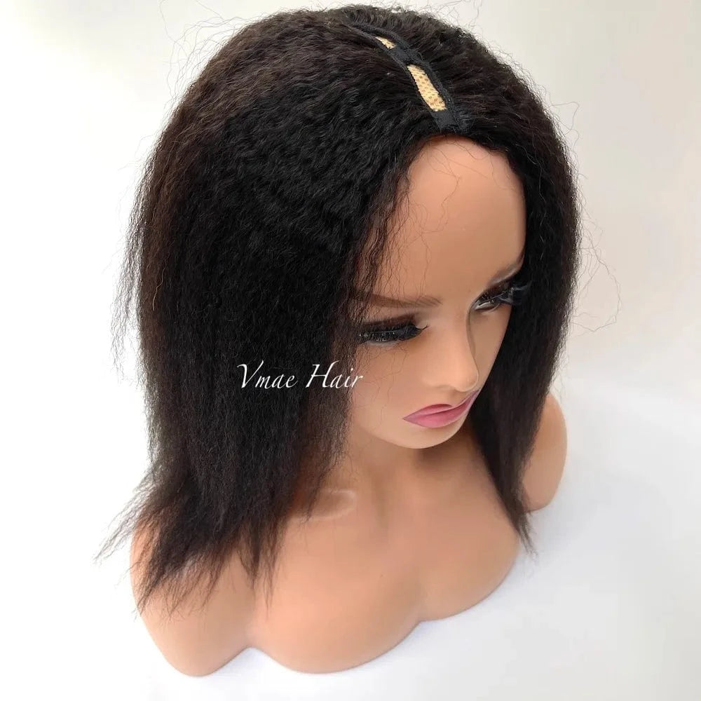 VMAE Loose Deep Wave Wig Virgin Cuticle Aligned Hair Glueless Wigs U V part Human Hair Wigs for Black Women