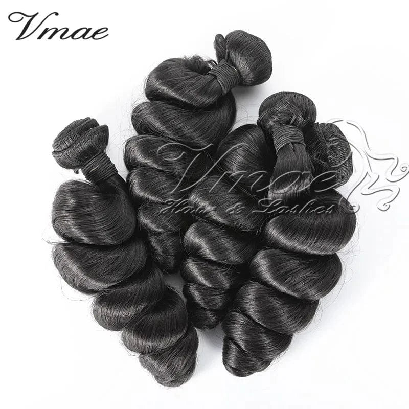 VMAE Malaysian Unprocessed Raw Cuticle Aligned Weaves Bundles Peruvian and Brazilian Hair Extensions Human Hair Bundles