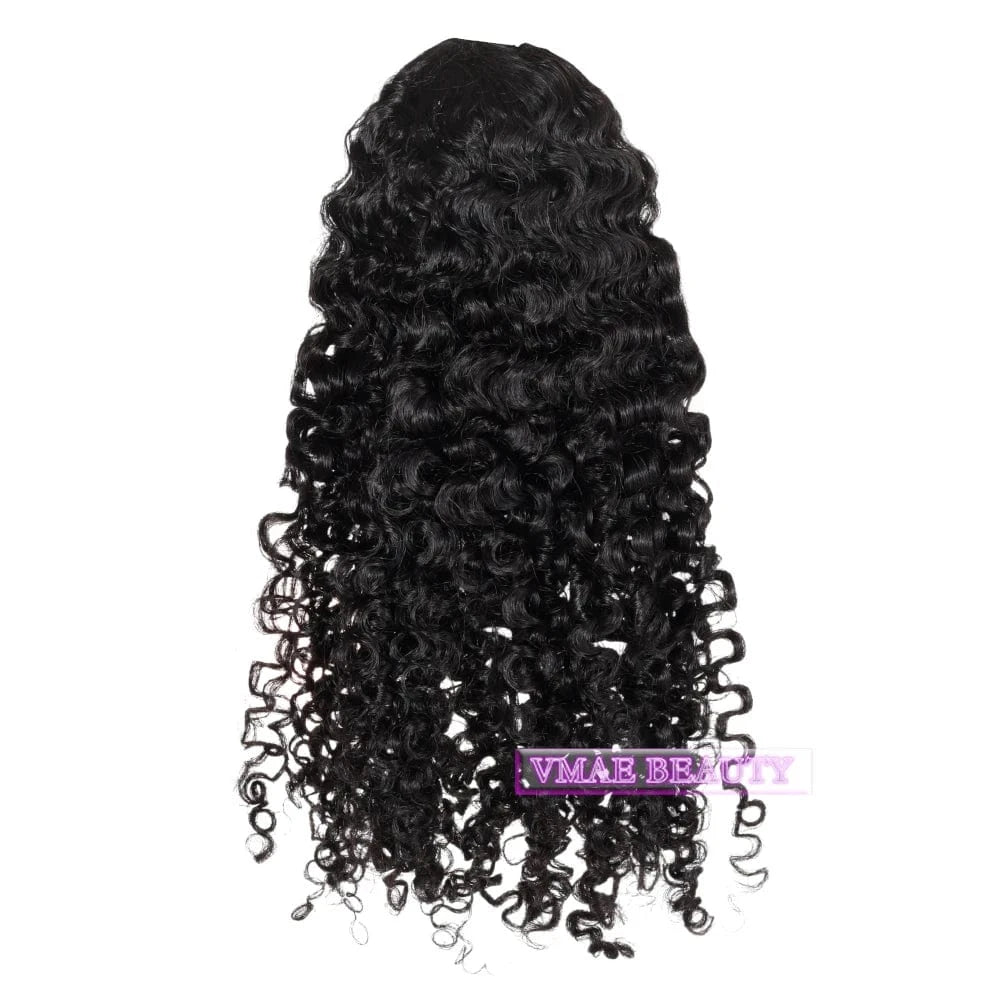 VMAE Mongolian Unprocessed Raw Cuticle Aligned Weft Afro Kinky Curly 3A 3B 3C 4A 4B 4C Human Hair Extensions For Black Women