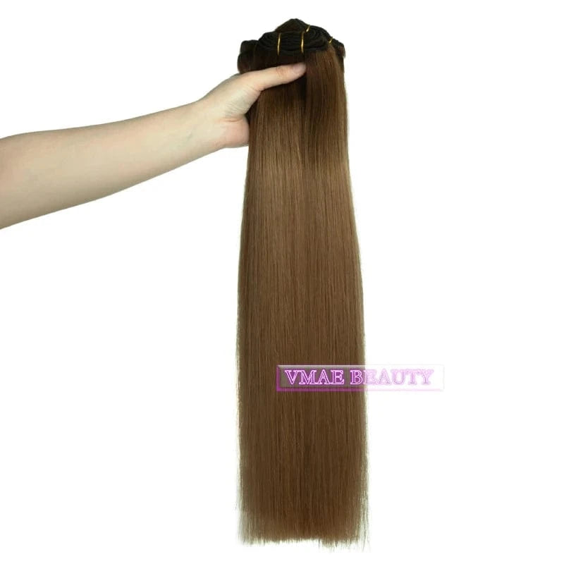 VMAE Ombre Color Hair Weft Double Drawn Hair Bundles Root 4# Ends 8# Mixed Color Human Hair Extensions 13A Grade