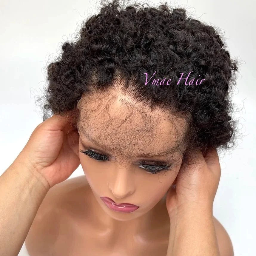 VMAE Raw Cuticle Aligned 3A 3C 4A 4B 4C Afro Kinky Curly Bundles and Closure and Frontals Human Hair Bundles with Closure Set