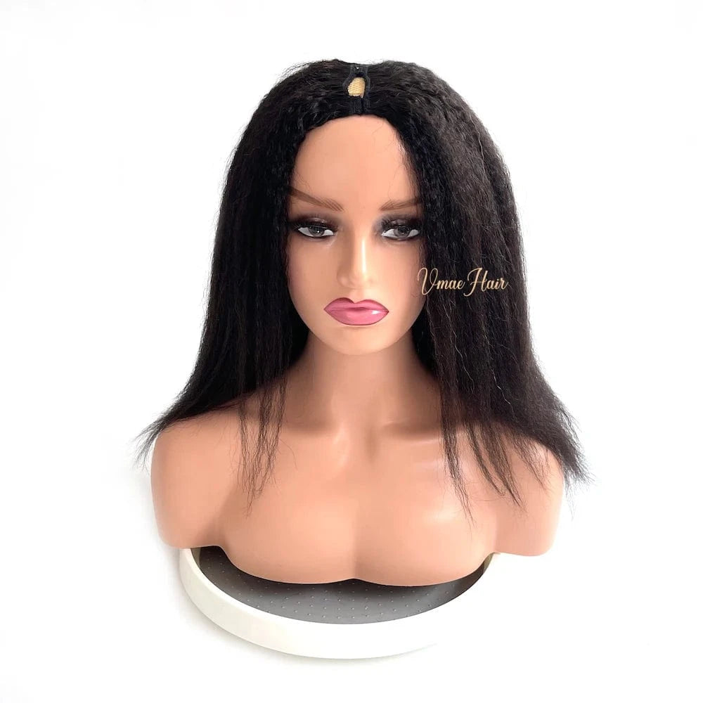VMAE Raw Virgin Cuticle Aligned Burmese U Part Human Hair Wigs for Black 3A 3B 3C Afro Kinky Curly Women 4A 4B 4C Swiss Lace