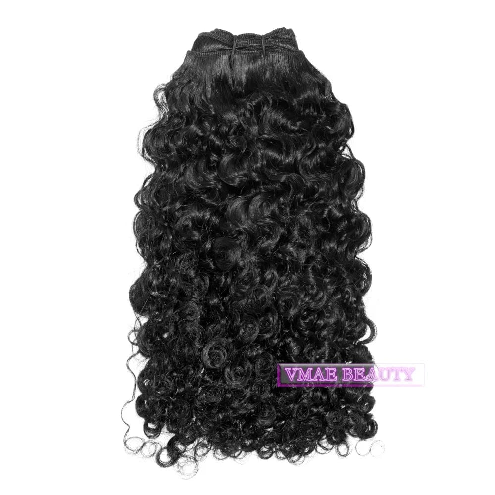 VMAE Wholesale Mongolian Unprocessed Raw Weft Human Hair Bundles Afro Kinky Curly 3A 3B 3C 4A 4B 4C Human Hair Extensions