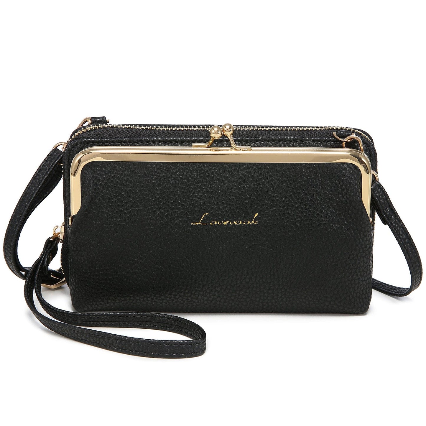 VYWB1708LK01M Lovevook 2022 PU leather Fashion Cell Phone Messenger Bags Ladies Card Holder Wallet Purse Crossbody Mobile Phone Bags for Women