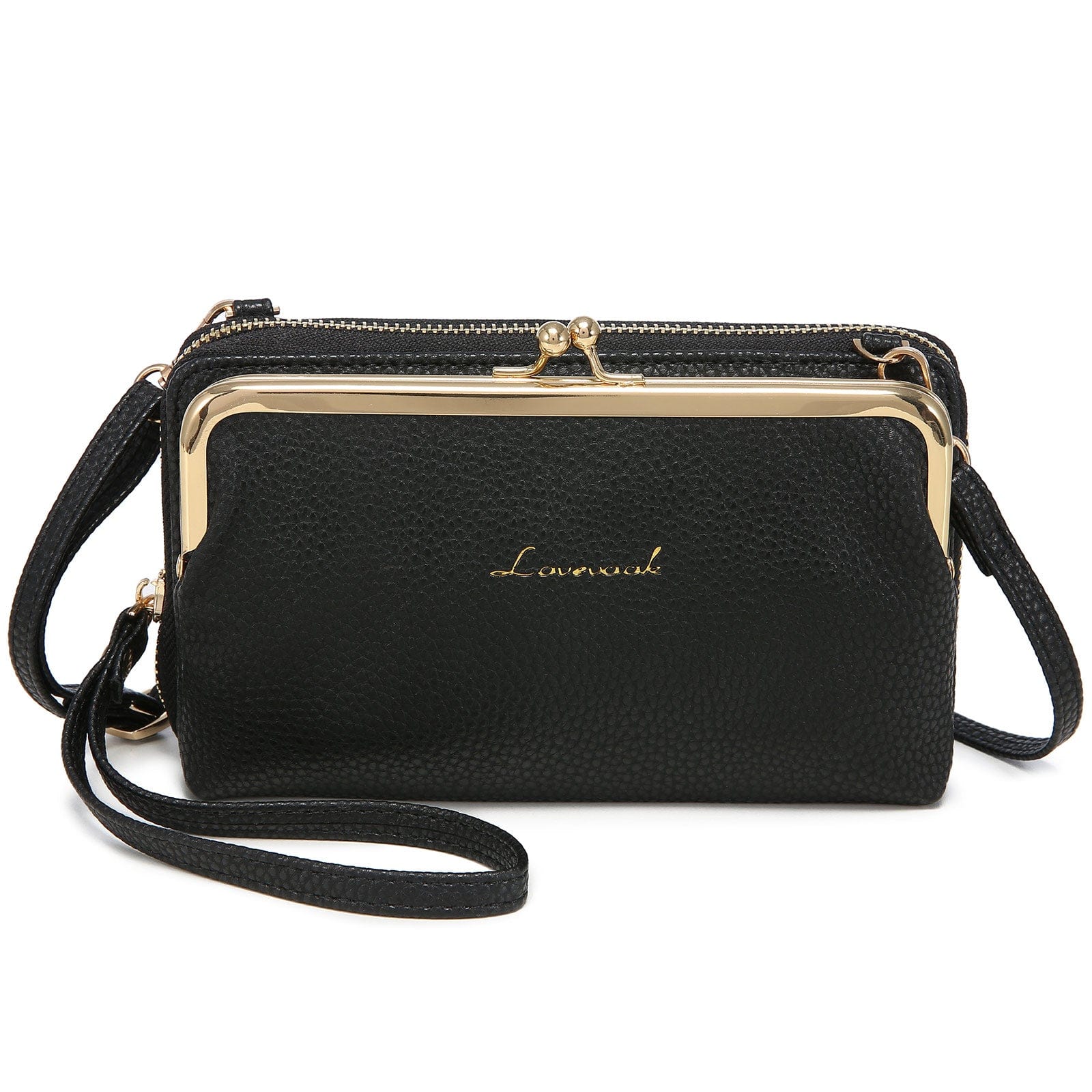 VYWB1708LK01M Lovevook 2022 PU leather Fashion Cell Phone Messenger Bags Ladies Card Holder Wallet Purse Crossbody Mobile Phone Bags for Women