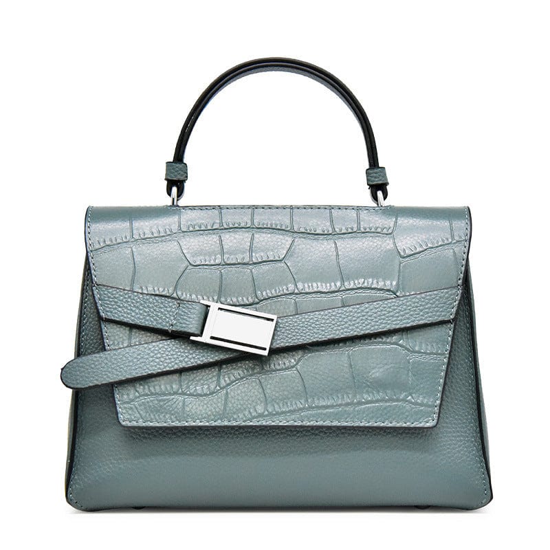 W812-blue Drop shopping 99343 fashion Designer women's genuine leather bags women handbags for women shoulder tote bags crossbody bag