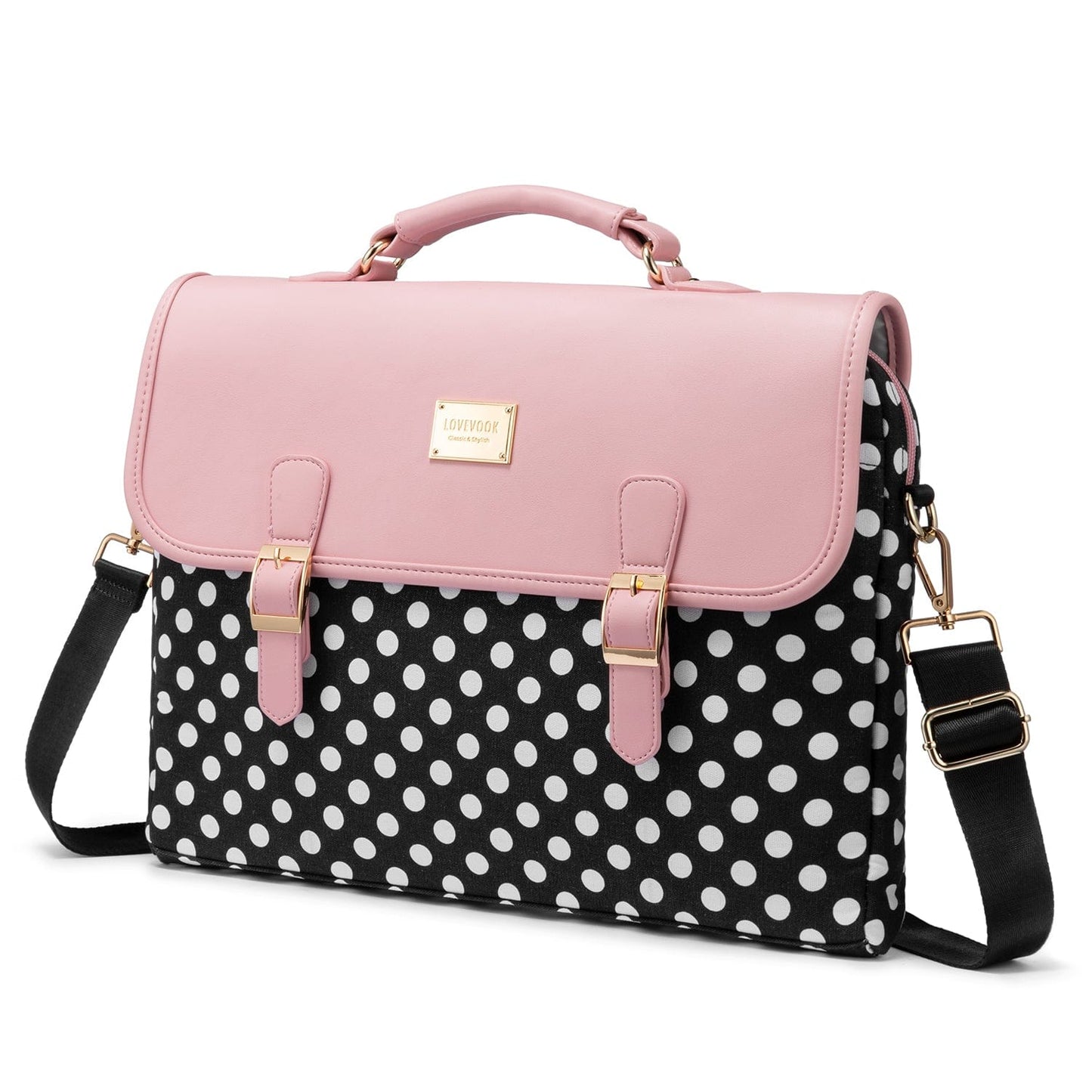 WB142111-15.6 Lovevook 15.6 and 14 inch laptop bags women fashion canvas shoulder bag large capacity ladies laptop bags