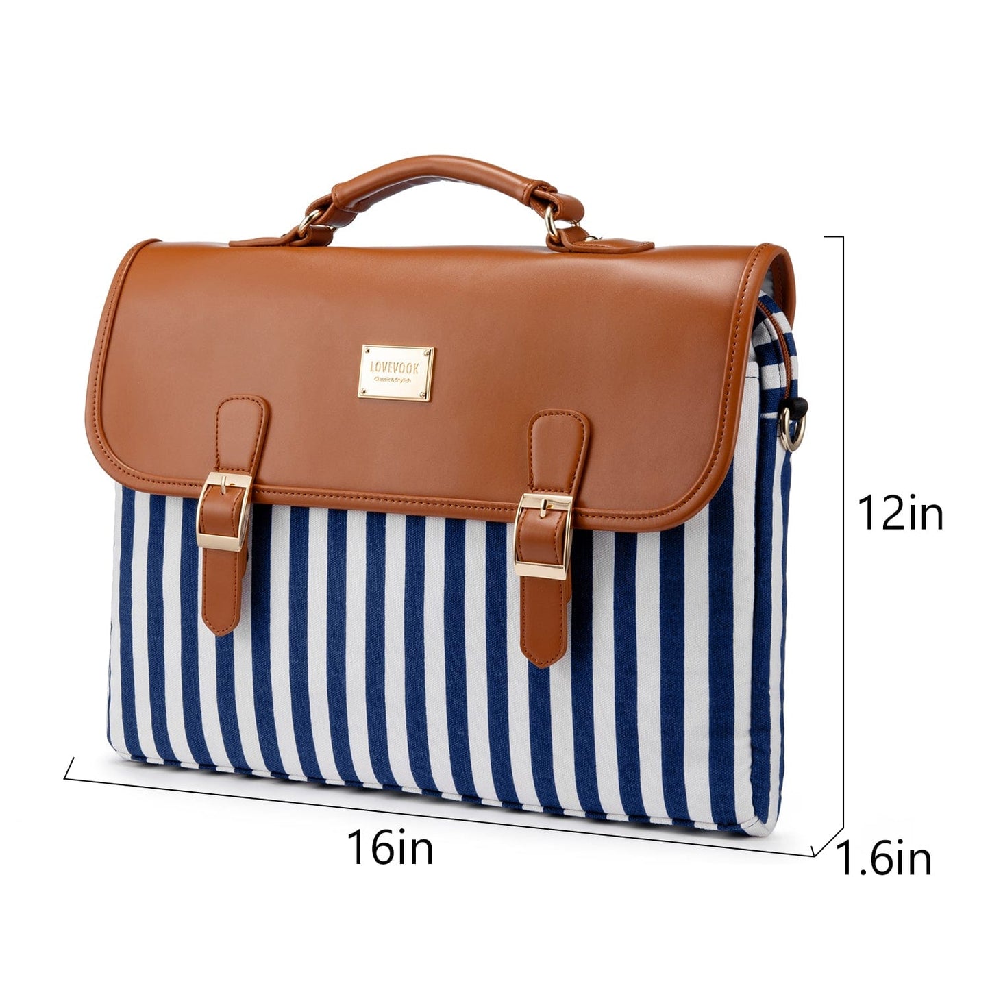 WB142116-15.6 Lovevook 15.6 and 14 inch laptop bags women fashion canvas shoulder bag large capacity ladies laptop bags