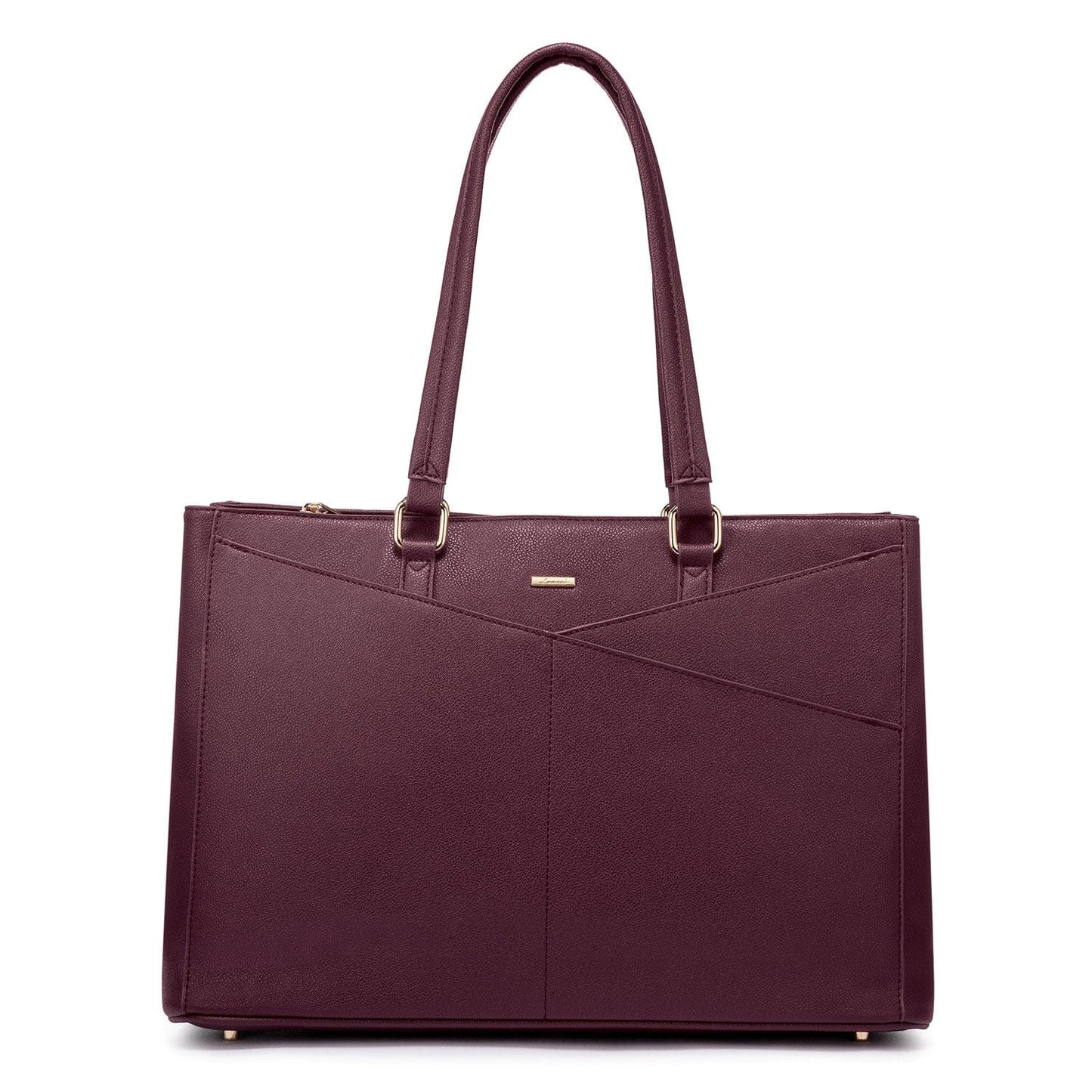 WB147613LK- purple 2022 LOVEVOOK 15.6in PU  school shoulder tote Bags women  Large Office Work handbags girls Briefcase Laptop tote bags for women