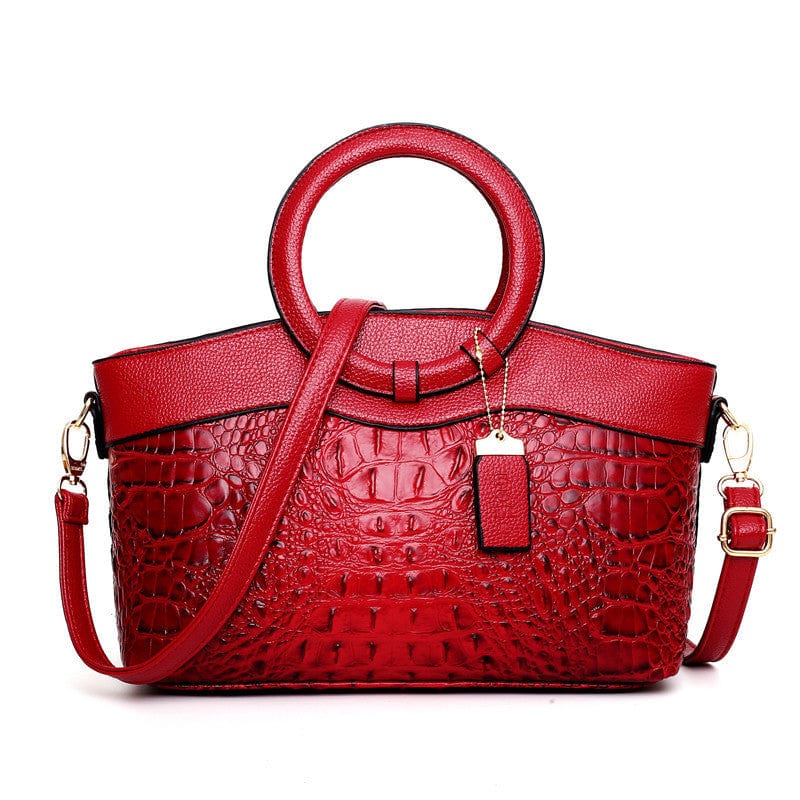 Westal High Quality Women's Leather Handbag Alligator Shoulder Messenger Bag Fashion luxury handbags for women