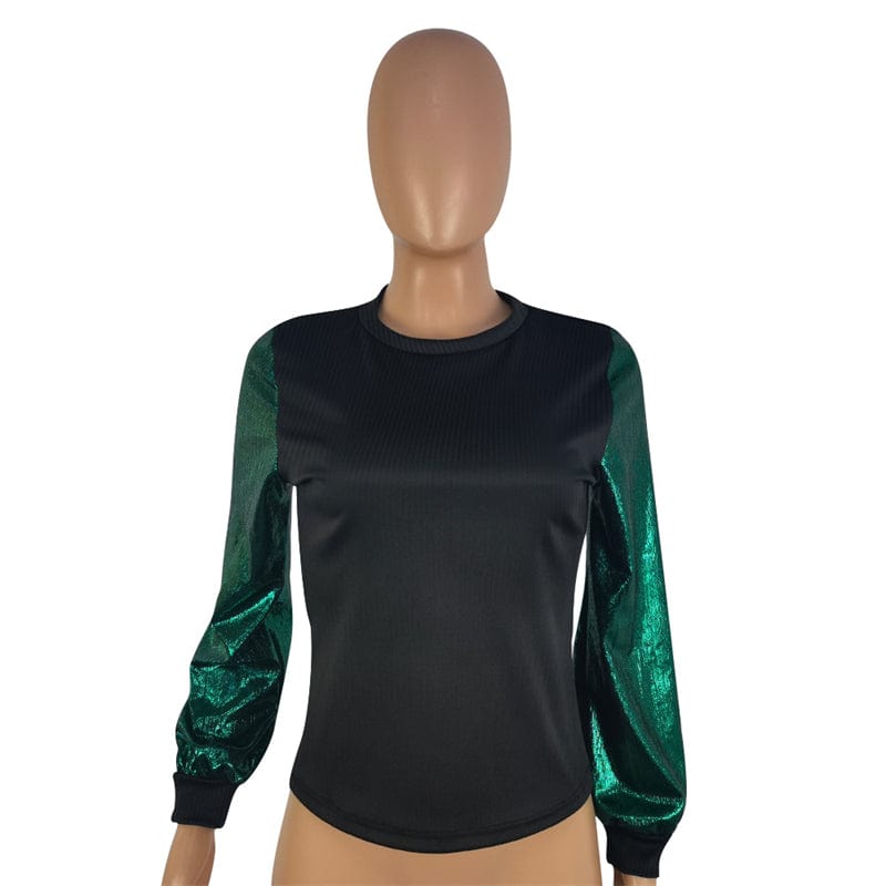 western christmas women fashion black sequin top shirt boutique clothing women clothing boutique supplies clothes for boutique