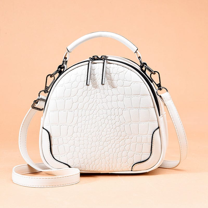 White Factory wholesale new fashion crocodile-pattern large capacity cross body bag woman bags one-shoulder handbags 13173