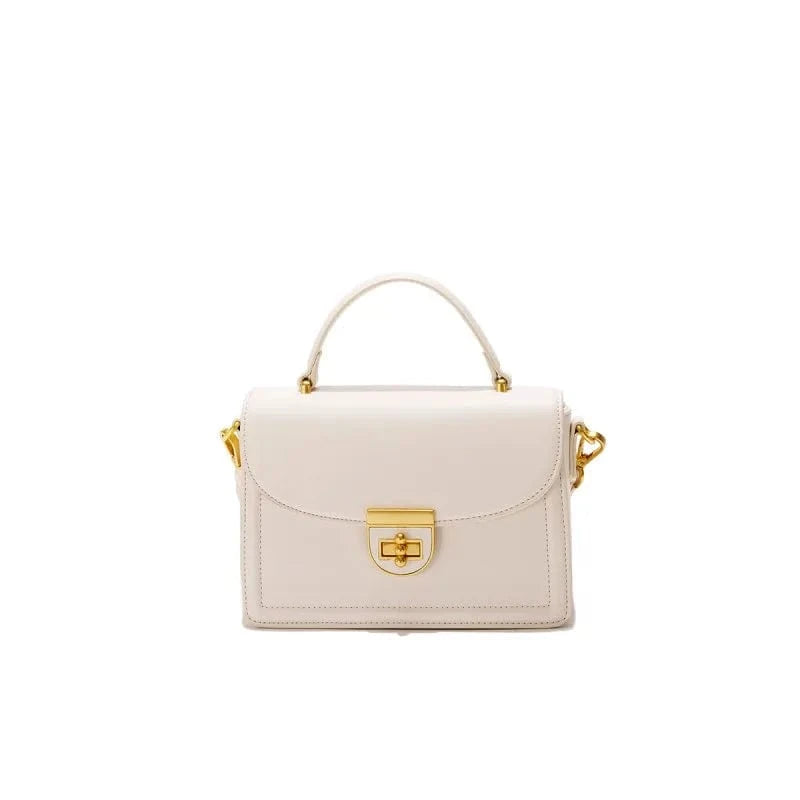 White Guangzhou factory customizable handbags pu leather plain crossbody bag wholesale white luxury handbags