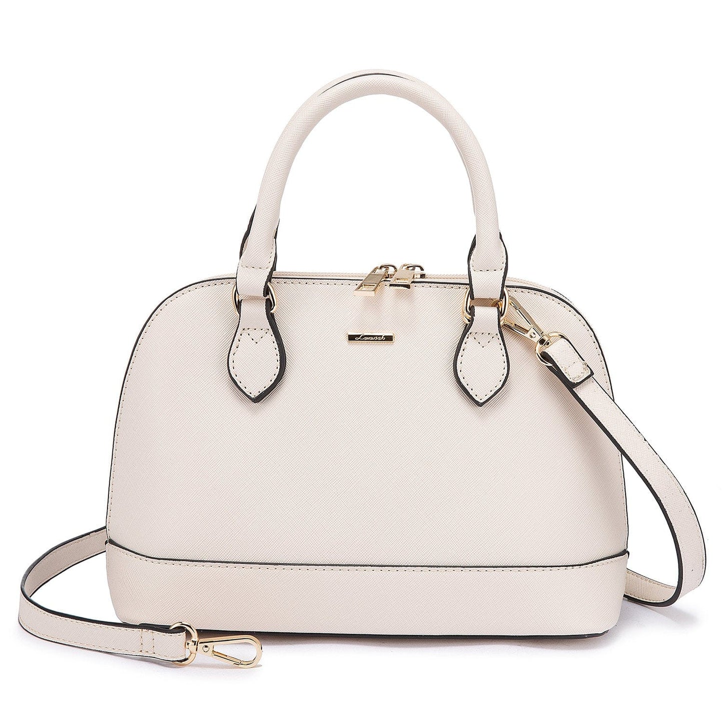 White Lovevook Factory 2022 PU Leather Ladies Hand Bags Classic Top Handle Dome Satchel Bag Elegent Small Shoulder Bags Women Handbags