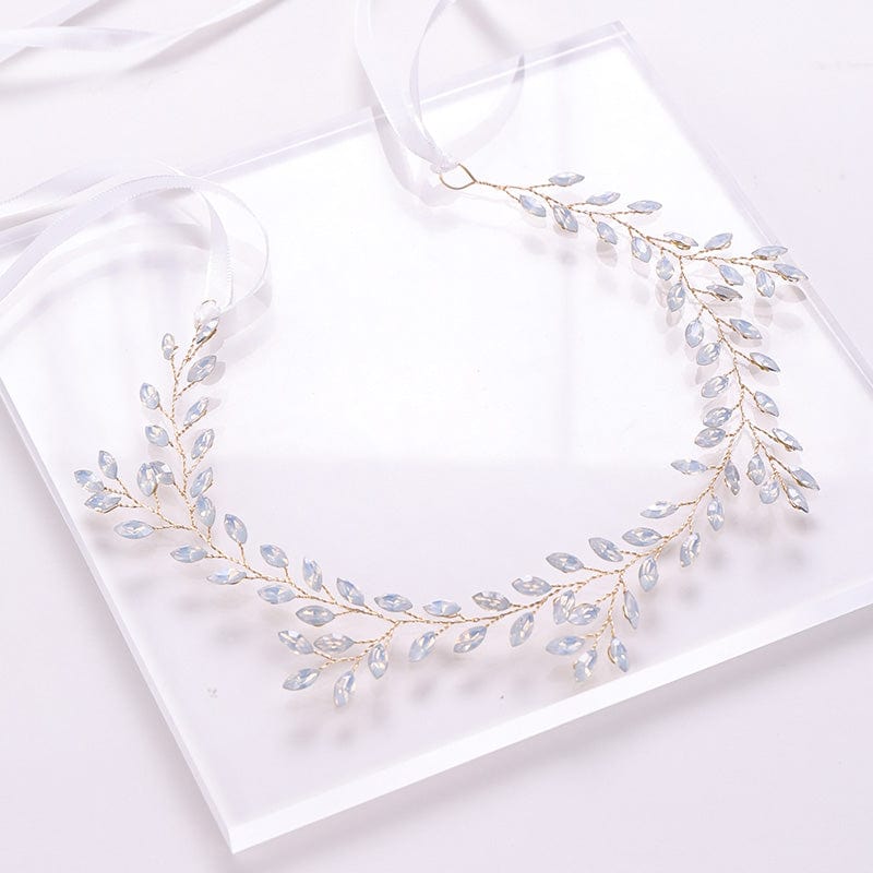 White Mother daughter headband luxury crystal headband cute korean headband