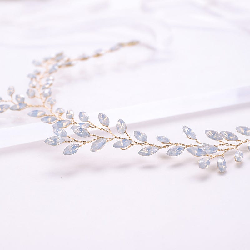 White Mother daughter headband luxury crystal headband cute korean headband
