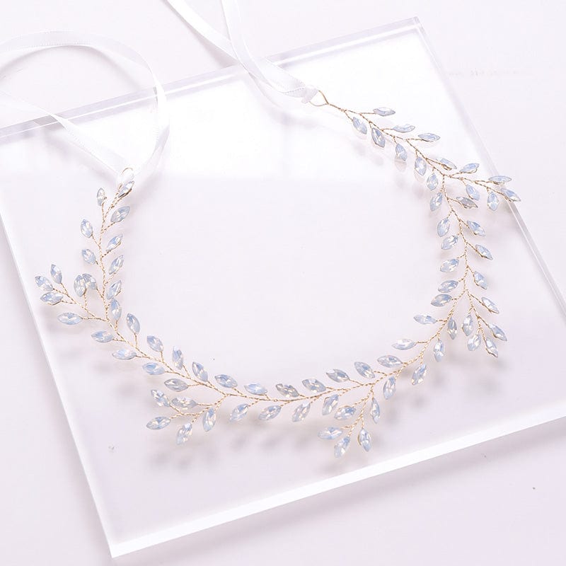 White Mother daughter headband luxury crystal headband cute korean headband