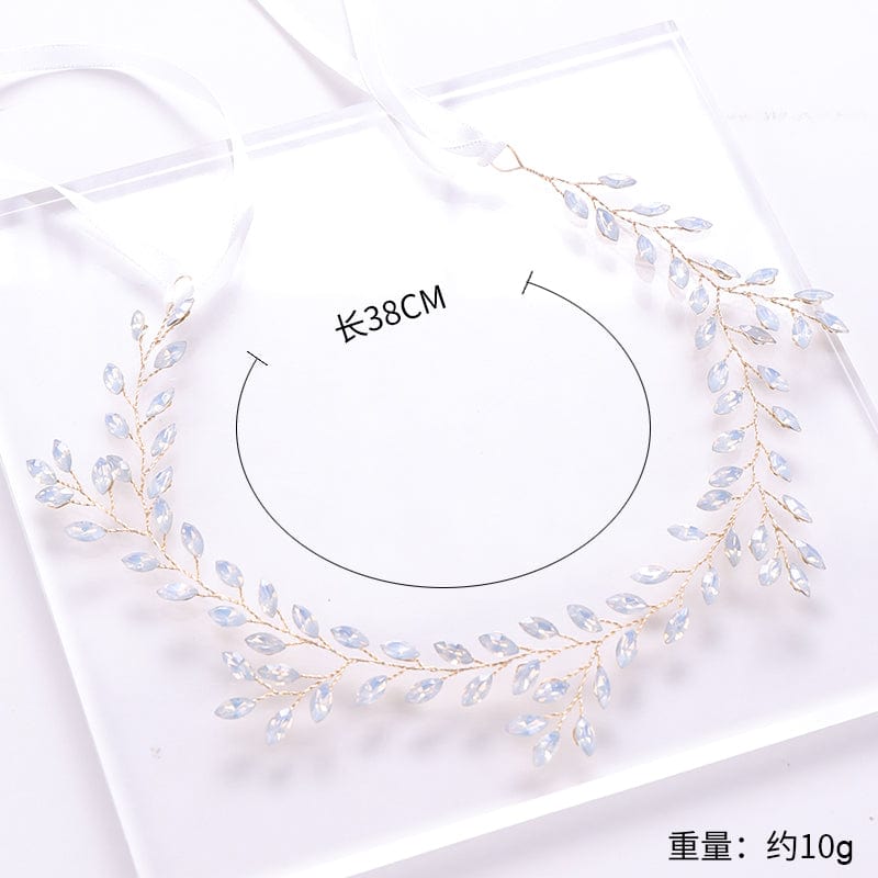 White Mother daughter headband luxury crystal headband cute korean headband