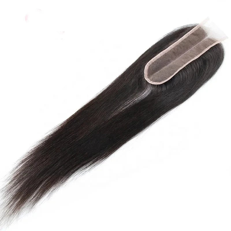 Wholesale 2*6 Straight Human Hair Bundle Virgin With Closure Unprocessed Raw Virgin Bulk Cheap Hair Bundle Product For Women