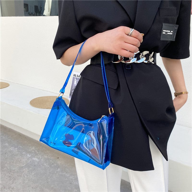 Wholesale 2022 Luxury Designer Clutch Ladies Handbags for Women PVC Jelly Clutch Purses and Bags