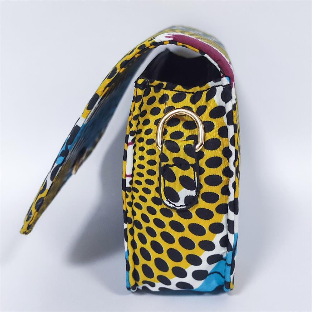 Wholesale African Bag Fashion Handbag African Pint Wax Fabric Shoulder Bags Designers Women Purses Handbags