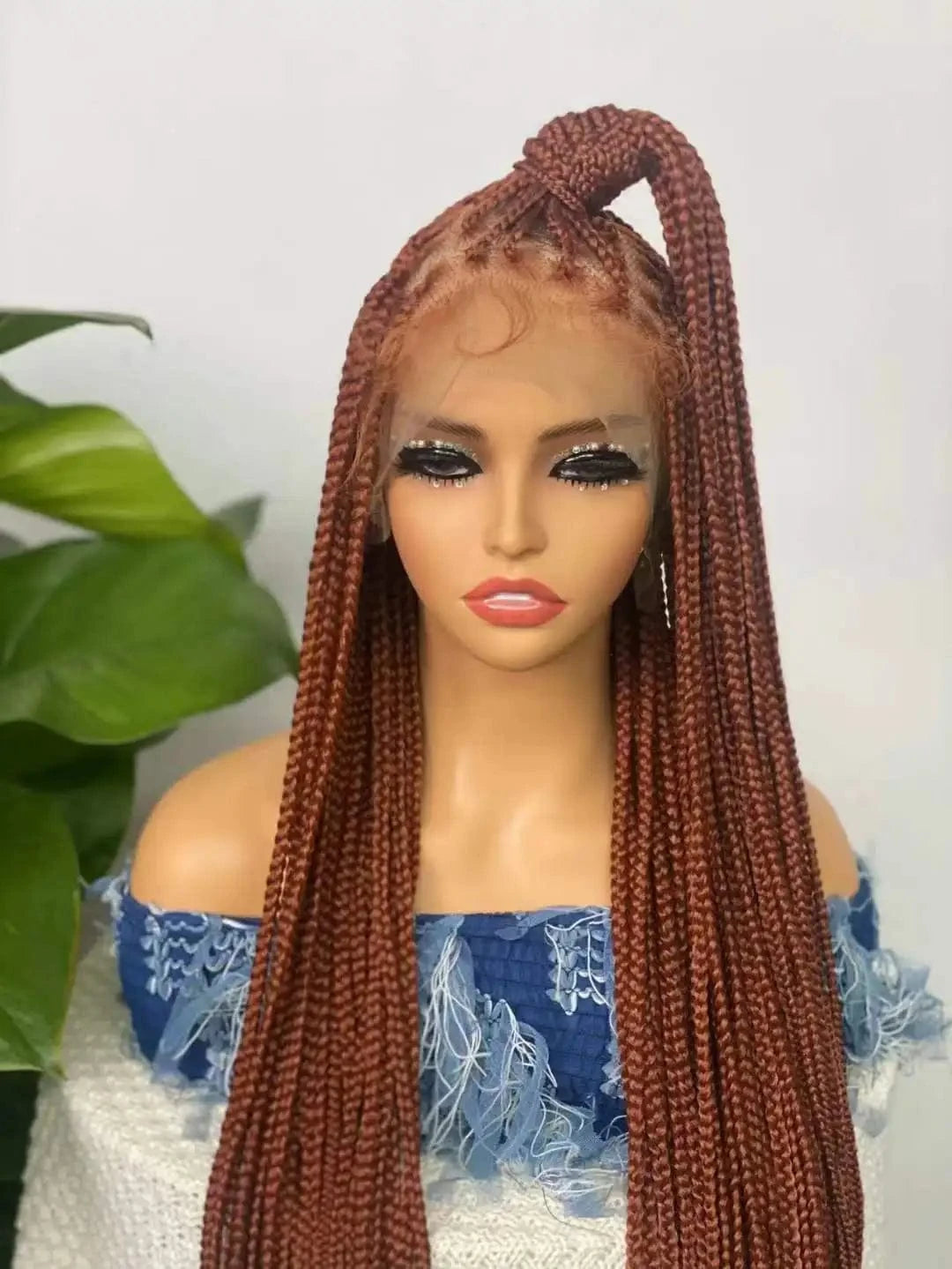 Wholesale Braiding Hair Pre stretched Best Quality Synthetic Wigs with Full Lace