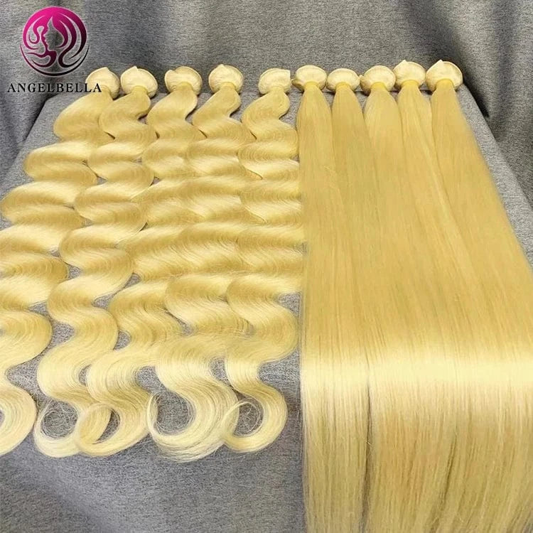 Wholesale Brazilian Human Hair Bundles,Straight 613 Virgin Hair Bundles Weaves,Raw Virgin Blonde Hair Bundles
