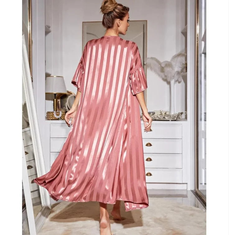 Wholesale Cheap Stain Custom Plus Size 4xl Lounge Wear Pajama Women's Sleepwear Night Gown