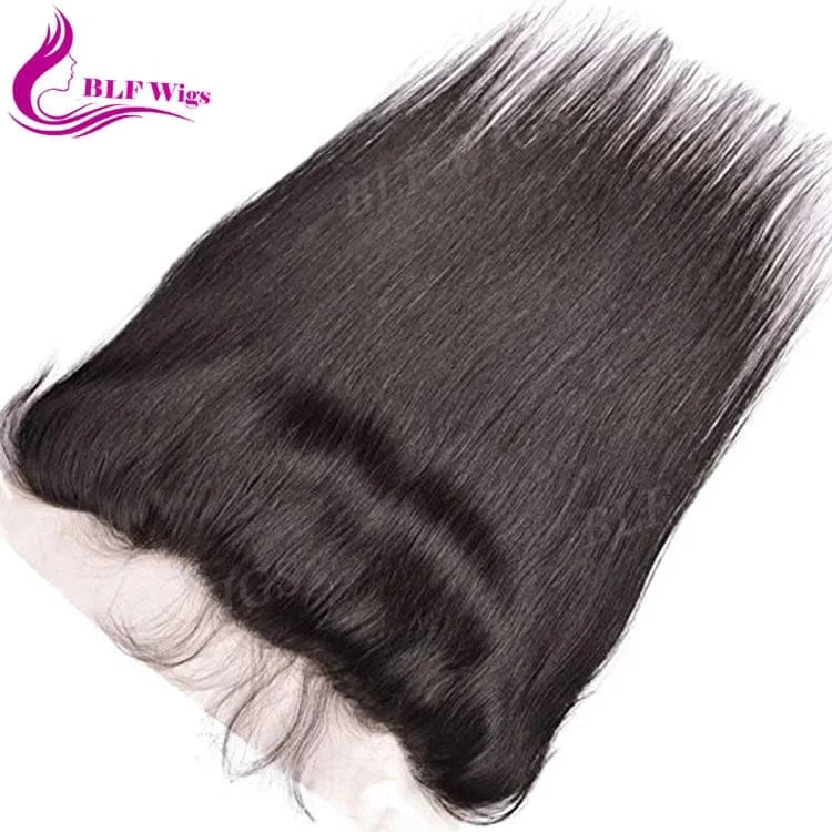 Wholesale Cheap Virgin Brazilian Human Hair Bundles with Frontals Straight Ear to Ear Lace Frontal 13 6