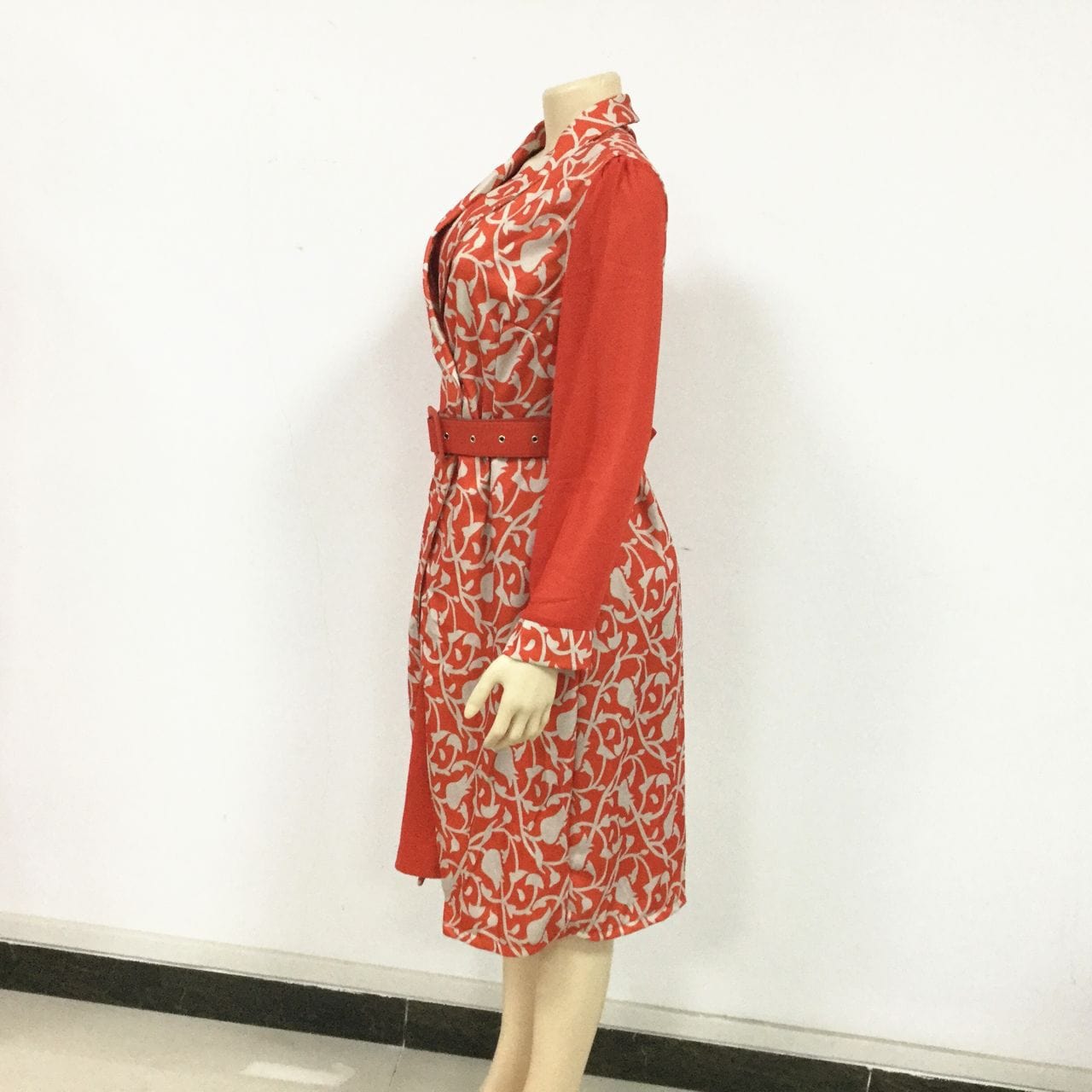 Wholesale Chiffon Patchwork kitenge Africa Plus Size Two Piece Set women dress casual for office wear