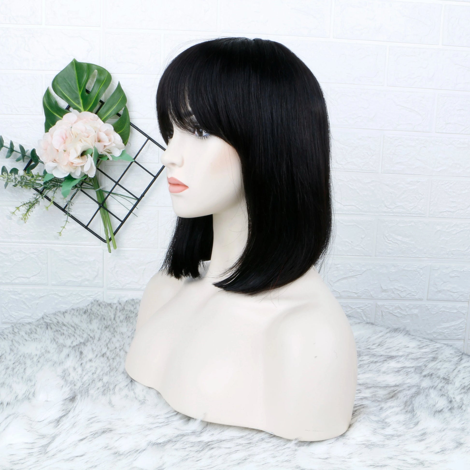 Wholesale Cuticle Aligned Unprocessed Virgin Human Hair short bob Lace front human hair Wigs