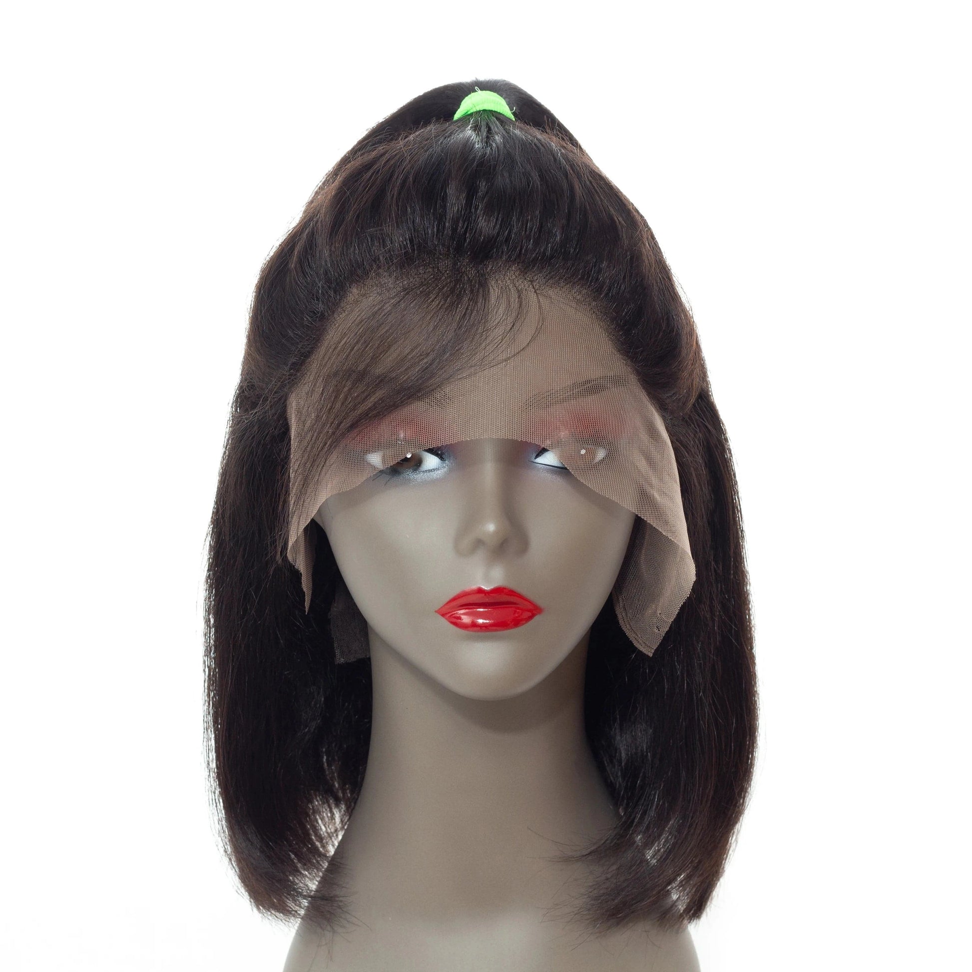 Wholesale Cuticle Aligned Unprocessed Virgin Human Hair short bob Lace front human hair Wigs