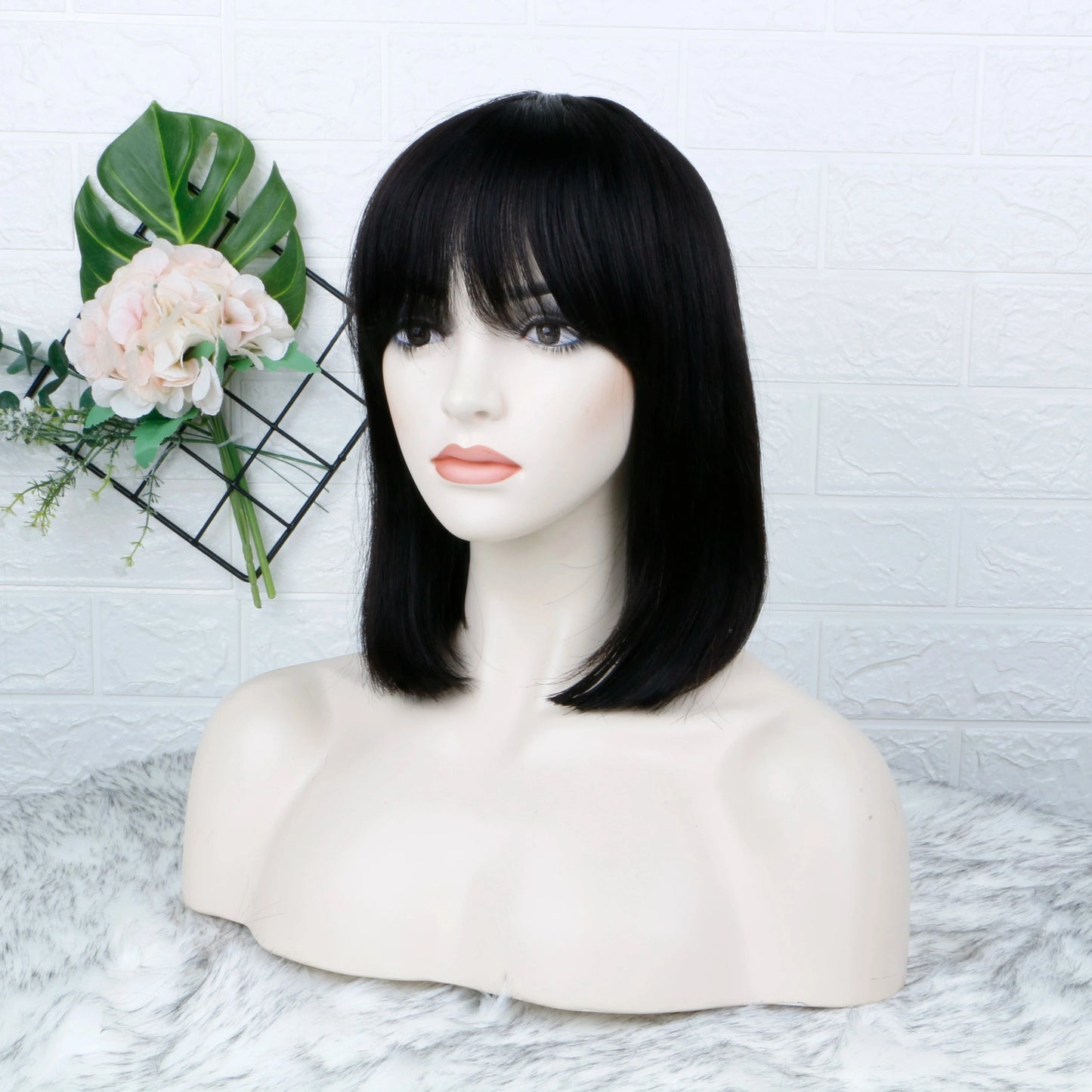 Wholesale Cuticle Aligned Unprocessed Virgin Human Hair short bob Lace front human hair Wigs