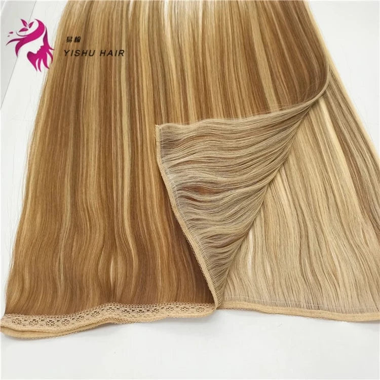 Wholesale Double Drawn 100% Human Hair Extensions, Invisible Tape In Hair Extensions Human Remy Skin Weft Tape Hair Extensions