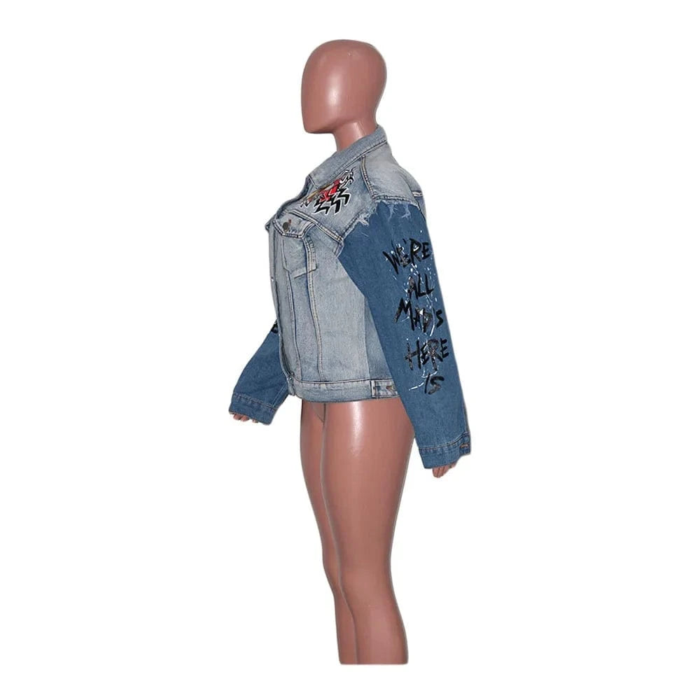 Wholesale Fall Plus Size Jackets Long Coat For Ladies Winter Jean Women's Jackets Girls Denim Jacket Woman Women's Coats