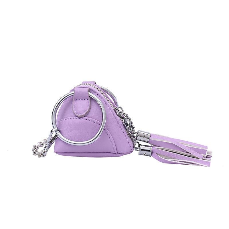 Wholesale fashion girls small tassel coin purses ladies shoulder luxury sling women's mini bags