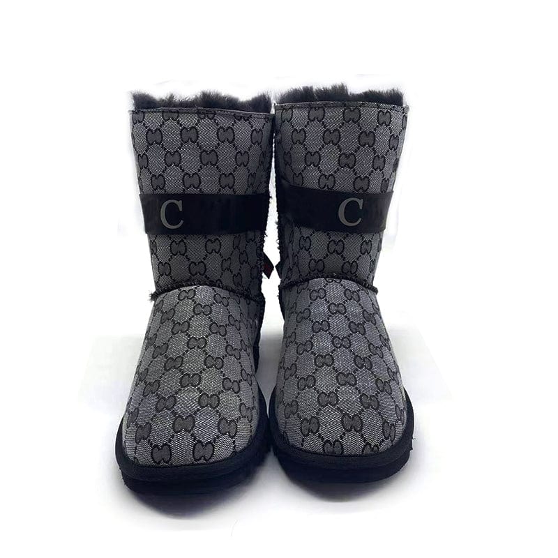 Wholesale Fashion Women Boots Girls Ladies Boots With Bows Winter Snow Boots