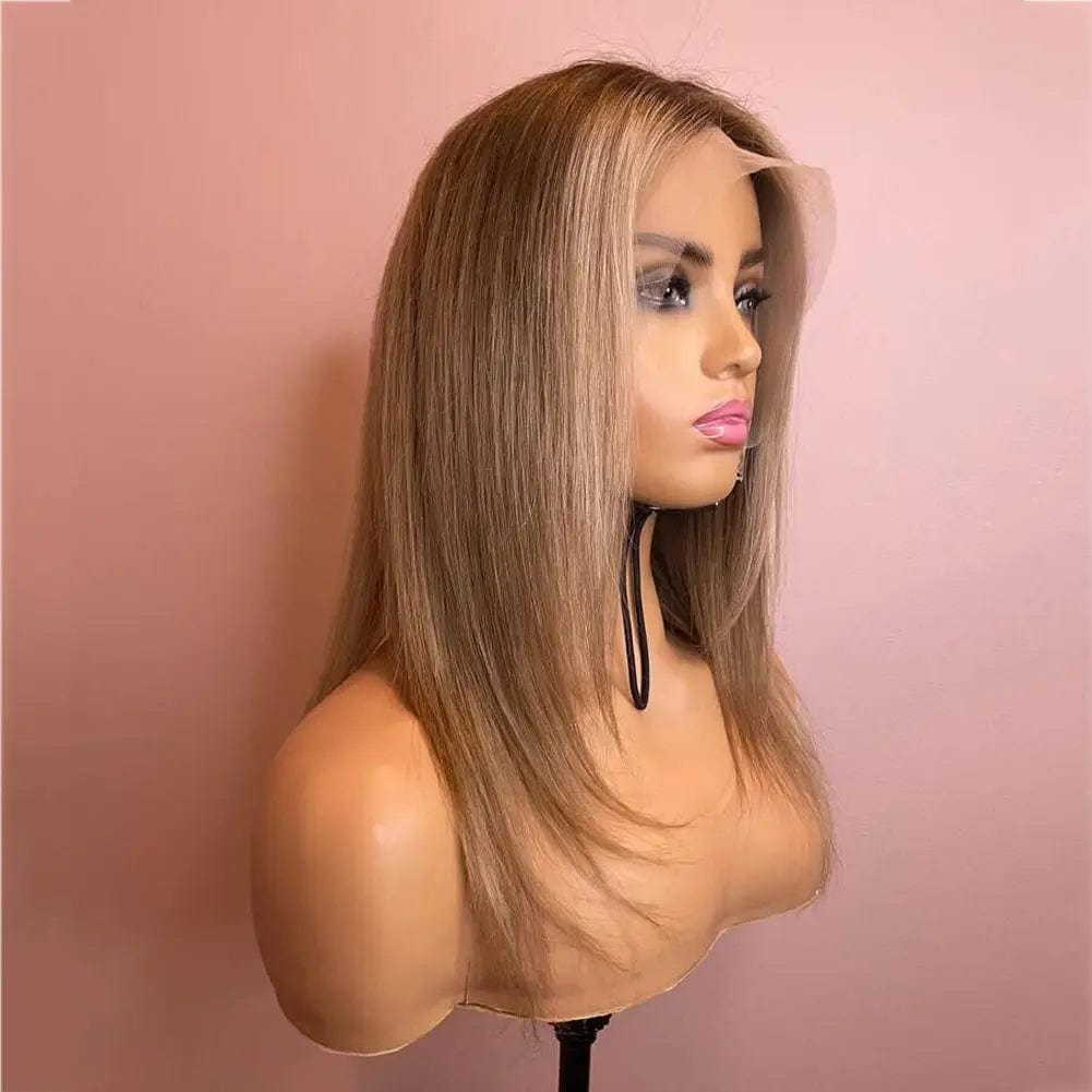 Wholesale Highlight Blonde Color Italien Wave European Human Hair 13*4 Lace Front Wigs for Black Women