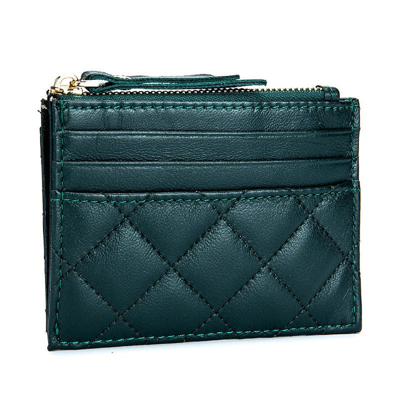 Wholesale Leather Soft Slim Atm ID Card Business Card Holder Case Leather Card Holder