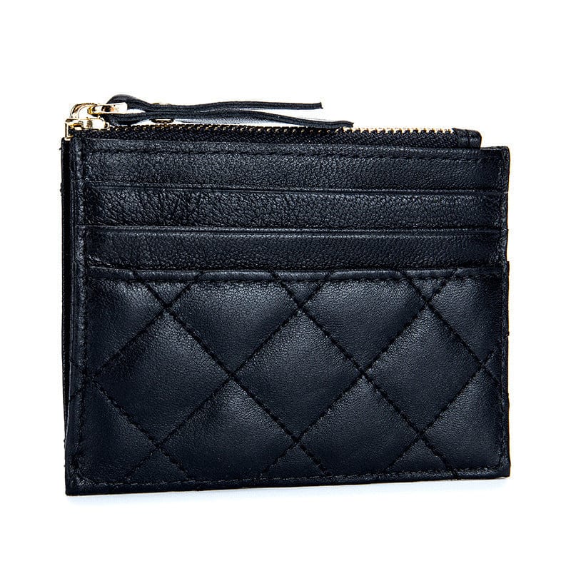 Wholesale Leather Soft Slim Atm ID Card Business Card Holder Case Leather Card Holder