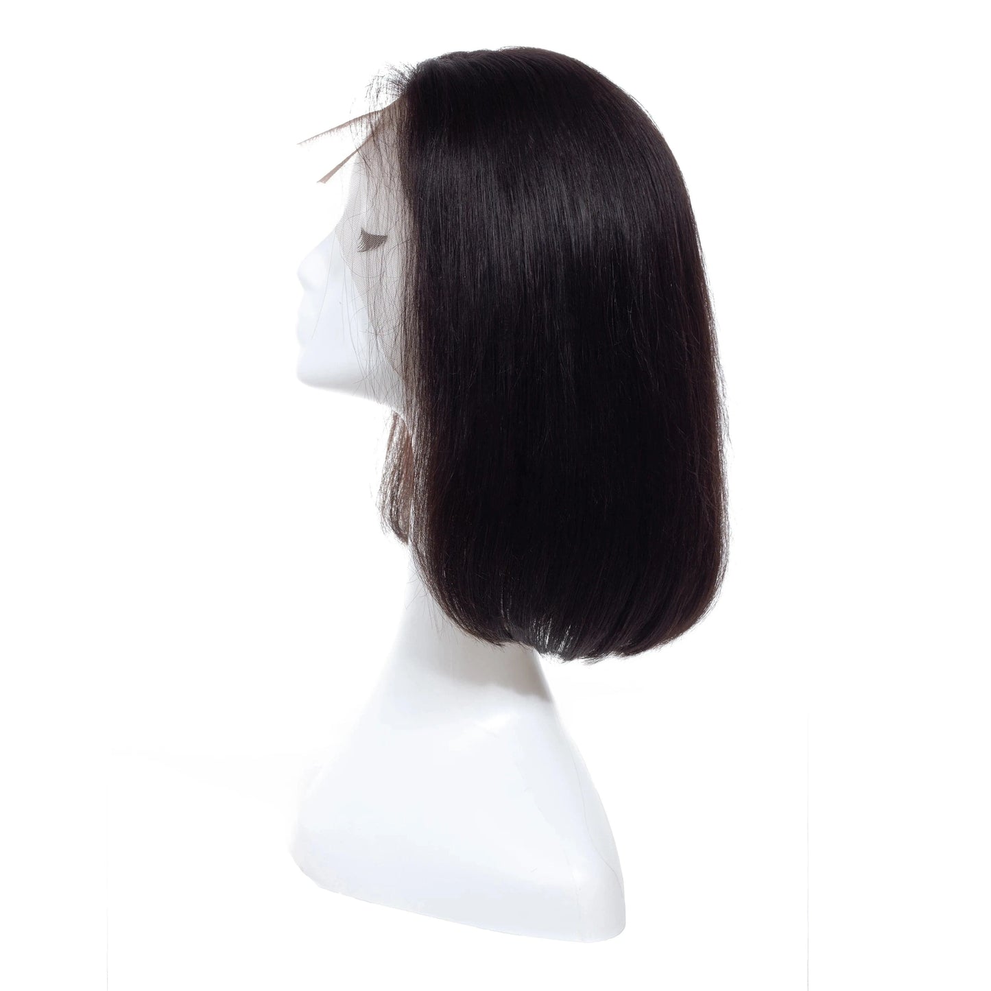 Wholesale  Light Brown Bob Wig Peruvian Human Hair Lace Front Wig Perruque Cheveux Humain