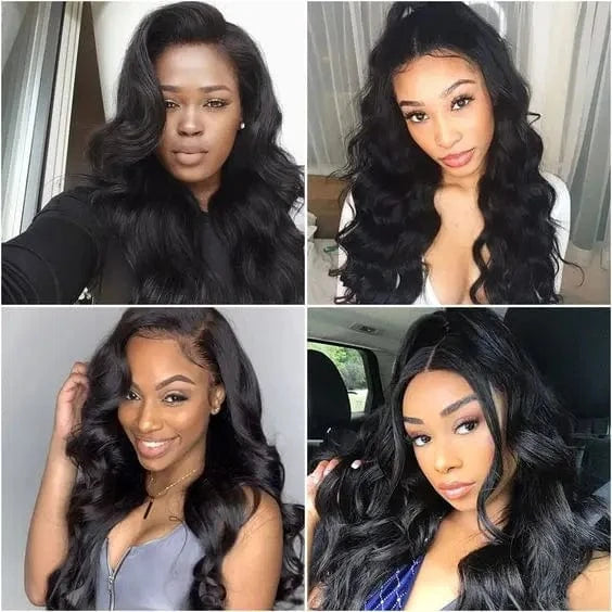 Wholesale Natural Cuticle Unprocessed Brazilian Virgin 13x6 Remy Human Hair HD Lace Wigs