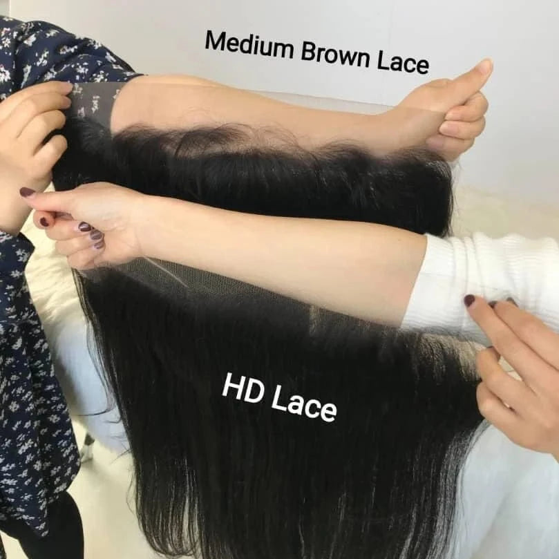Wholesale Natural Cuticle Unprocessed Brazilian Virgin 13x6 Remy Human Hair HD Lace Wigs