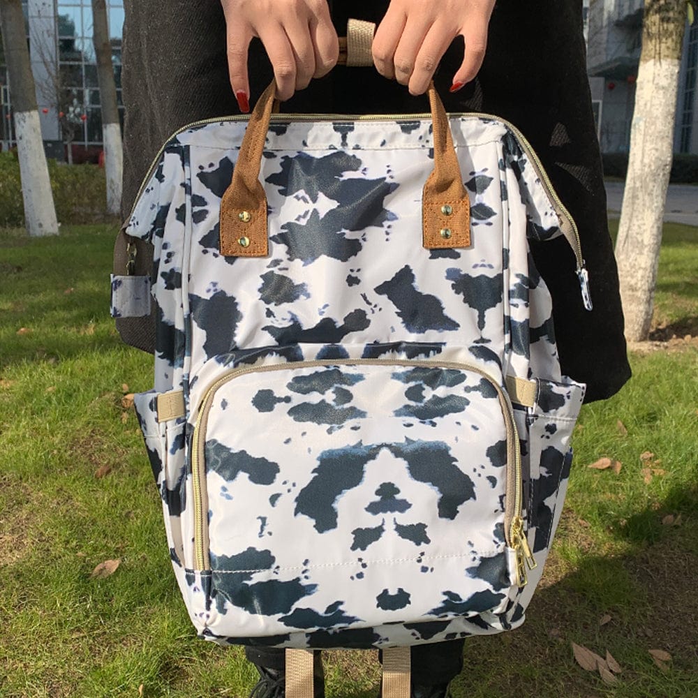 Wholesale OEM Factory Colorful Snake Design Maternity Mummy Bag Tote Handbag Waterproof Travel Diaper Bag For Mom Baby Care